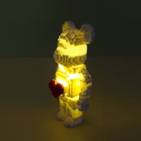 Đồ chơi lắp ráp mô hình lego Gấu bạo lực/Bearbrick/Violent bear