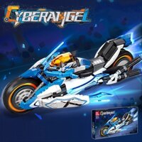 Đồ Chơi Lắp Ráp Mô Hình Moto CyberAngel Honkai Impact 3 - JIESTAR Model 58013 Với 1230+ Mảnh Ghép