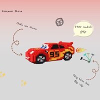 Đồ chơi lắp ráp mô hình oto trong phim cars - Lego oto siêu đẹp tặng kèm búa gõ