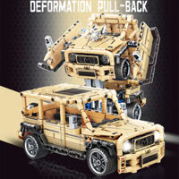 Đồ Chơi Lắp Ráp Mô Hình Siêu Xe Lamborghini, Porsche, Pagani Huayra Biến Hình Thành ROBOT Chiến Đấu