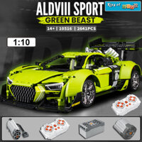 Đồ Chơi Lắp Ráp Mô Hình Siêu Xe Audi R8 LMS GT2 Điều Khiển Từ Xa RC No.10516 Với 2641 Mảnh Ghép Phiên Bản Tỉ Lệ 1:10