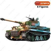 Đồ chơi Lắp ráp Mô hình xe tăng QuanGuan 100244 Panzerkampfwagen VI Tiger I Ausfuehrueng E Sd.Kfz.181 Fruehe Produktion