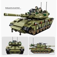 Đồ chơi Lắp ráp Mô hình  Xe Tăng PANLOS 632009 Military Series WW2 Israel MK4 Main Battle Tank