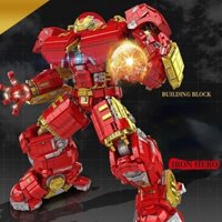 Đồ chơi Lắp ráp Mô hình xếp hình Siêu anh hùng LW 2098 Super hero Marvel Avengers Iron Man mech anti-Hulk