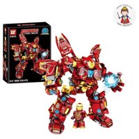 ĐỒ CHƠI LẮP RÁP MÔ HÌNH IRONMAN ROBOT HULKBUSTER AVENGERS NGƯỜI SẮT KHỒNG LỒ LY76038