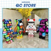 Đồ chơi lắp ráp nhân vật gấu bearbrick size lớn jinx 55cm