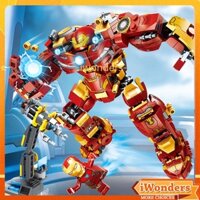 Đồ Chơi Lắp Ráp Nhân Vật Siêu Anh Hùng Tony Stark MK44