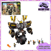 Đồ chơi lắp ráp Ninjago Movie 10800 Quake Mech - Mô hình Robot địa chấn của Cole