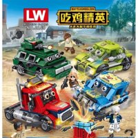 Đồ chơi Lắp ráp ninjago xe đua 180PCS