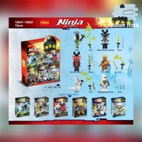 Đồ chơi lắp ráp non-lego minifigures Ninjago Decool 10047-10052 - Mô hình lắp ghép phản diện Ninjaép