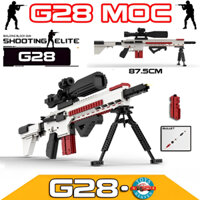 Đồ Chơi Lắp Ráp Phát Triển Trí Tuệ Mô Hình Sniper HK G28 MOC PUBG CSGO Với 2000+ Mảnh Ghép Bản Tiêu Chuẩn Của Kevin183