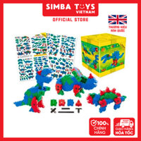 Đồ Chơi Lắp Ráp Phát Triển Trí Tuệ MORPHUN Dinosaur Construction Set 100 pcs MP25202 - Simba Toys Vietnam