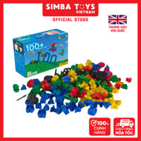 Đồ Chơi Lắp Ráp Phát Triển Trí Tuệ MORPHUN Junior Xtra 100+ Models Set 200 pcs MP25402 - Simba Toys Vietnam