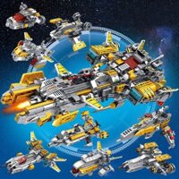 Đồ chơi láp ráp phi thuyền không gian với hơn 830 chi tiết nhựa ABS ,quà tặng sinh nhật 633088