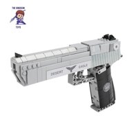 Đồ Chơi Lắp Ráp PUBG Lục DE Desert Eagle Trong Game CSGO Cảnh Sát Quân Đội Đồ Chơi Cho Bé