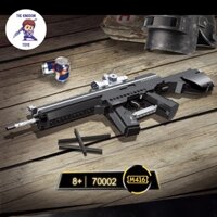 Đồ Chơi Lắp Ráp PUBG Mô Hình M416 / MK14 / Scar / Vector RAEL Free Fire CSGO Đồ Chơi Cho Bé 70002