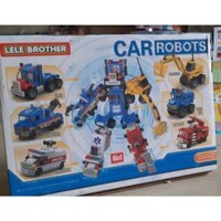 Đồ chơi lắp ráp robot biến ôtô car robot