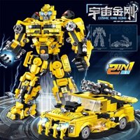 Đồ Chơi Lắp Ráp Robot Biến Hình Optimus Prime Bumblebee King Kong Mecha