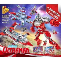 Đồ chơi Lắp Ráp Robot Siêu Nhân Điện Quang - Ultraman 69005A/B ( 732/ 717 Mảnh )