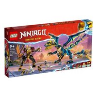 Đồ Chơi Lắp Ráp Rồng Nguyên Tố Đối Đầu Chiến Giáp Đế Vương Lego Ninjago 71796 1038 chi tiết