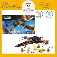 Đồ chơi lắp ráp S7102 72102 77008 75102 Phi thuyền Chiến đấu Poe's X Wing Fighter