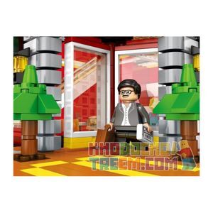Đồ chơi lắp ráp Sembo 6901 - Nhà hàng đồ ăn nhanh