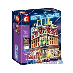 Đồ chơi lắp ráp Sembo SD6991 - Quán Bar