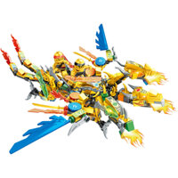 Đồ Chơi Lắp Ráp Siêu Ninjago Rồng(Ninja Master), 145 Chi Tiết Bằng Nhựa ABS Tương Thích Minifigures