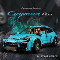 Đồ chơi lắp ráp siêu xe Porche CayMan tỉ lệ 1:8 Kbox 10508