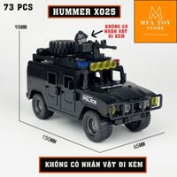 Đồ chơi lắp ráp swat army , đồ chơi mô hình quân sự - Xe Hummer X025 No.470