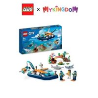 Đồ Chơi Lắp Ráp Tàu Lặn Thám Hiểm Lego City 60377 (182 chi tiết)