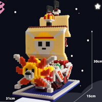 Đồ chơi lắp ráp Tàu Thousand Sunny One Piece/Vua Hải Tặc cho bé, giúp bé thông minh, sáng tạo, quà tặng và trưng bày Gem