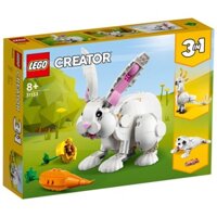 Đồ Chơi Lắp Ráp Thỏ Trắng Dễ Thương 3 In 1 - Lego Creator 31133 (258 Mảnh Ghép)