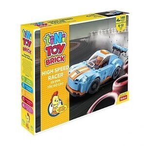 Đồ chơi lắp ráp xe đua tốc độ cao Tinitoy YY686813 - 148 mảnh