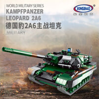 đồ chơi lắp ráp xe tăng Leopard 2A6 Xingbao XB-06040