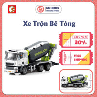 Đồ Chơi Lắp Ráp Xe Trộn Bê Tông – SEMBO 705100