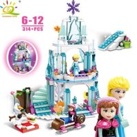 Đồ chơi lắp ráp xếp hình Lâu đài công chúa Elsa Disney 3312 MG122