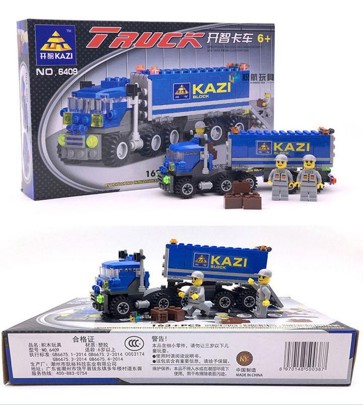 Đồ chơi lắp ráp xếp hình lego xe ô tô Kazi 6409