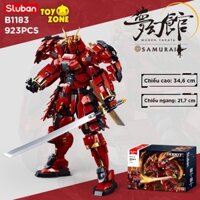 Đồ Chơi Lắp Ráp Xếp Hình Mô Hình Robot Chiến Binh Samurai KAI-ADIE Trong Pacific Rim Mecha Warrior B1183 Với 923+ PCS