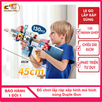 Đồ chơi lắp ráp xếp hình mô hình súng PUBG Children Store chiều dài 45cm, chất liệu cao cấp, có sách hướng dẫn chi tiết