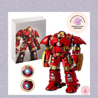 Đồ chơi Lắp ráp xếp hình Mô hình KBOX Marvel Hulkbuster MK44 Bricks Super Mecha Robot MOC V5004