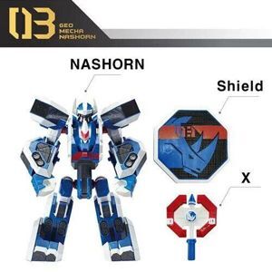 Đồ chơi lắp ráp Young Toys Tobot Geomecha Mini Raptor 216010