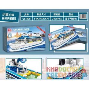 Đồ chơi lắp ráp ZHEGAO QL1808 - Du thuyền lượng tử