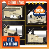 Đồ Chơi Lắp Ráp💕Freeship💕LEGO PUBG FREEFIRE SCAR, MK14, M416, G36C, VECTOR