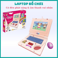 Đồ Chơi Laptop Trẻ Em Phát Sáng, Phát Nhạc Và Có Chuột Cho Bé