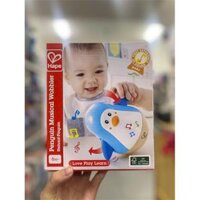 Đồ chơi lật đật gỗ Hape Penguin Musical Wobbler E0331