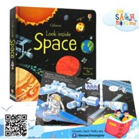 Đồ Chơi Lật Mở Usborne Look Inside Space