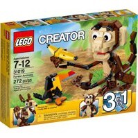 Bộ xếp hình Động vật rừng xanh Lego 31019