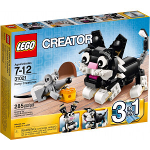 Bộ xếp hình Thú nhỏ đáng yêu Lego Creator 31021