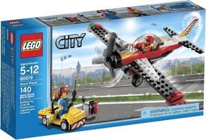 Bộ xếp hình Máy bay diễn viên đóng thế Stunt Plane Lego 60019